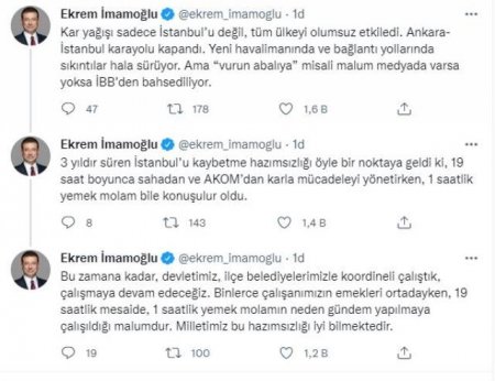 İstanbulda fəlakət yaşanarkən İmamoğlu harada olub? ŞOK FOTOLAR yayıldı