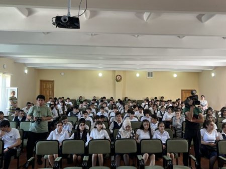 Abşeron rayonu Ceyranbatan qəsəbəsi 1 saylı tam orta məktəbin şagirdləri “Narkotiklərə yox” deyir