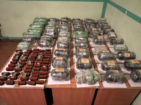 İrandan narkotik gətirən qaçaqmalçılar Azərbaycan sərhədçilərinə atəş açıblar - FOTO