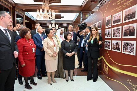 Parlamentdə Heydər Əliyevə həsr olunan sərgi - FOTO
