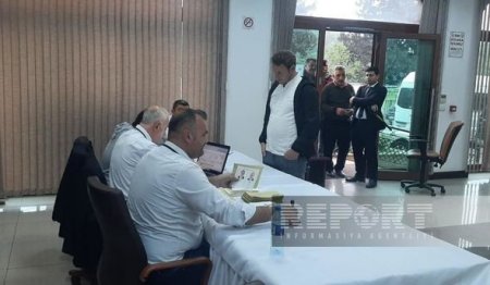 Türkiyənin Gəncədəki Baş Konsulluğunda səsvermə başlayıb - FOTO