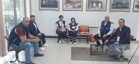 Türkiyənin Gəncədəki Baş Konsulluğunda səsvermə başlayıb - FOTO