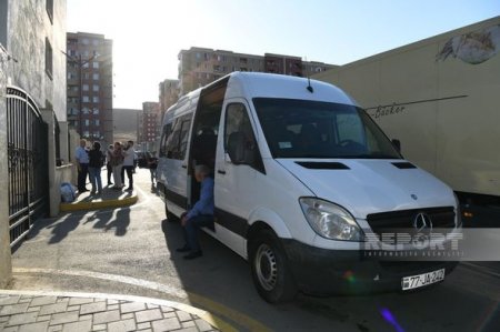 Daha 15 ailə Laçın şəhərinə yola salınıb - FOTO