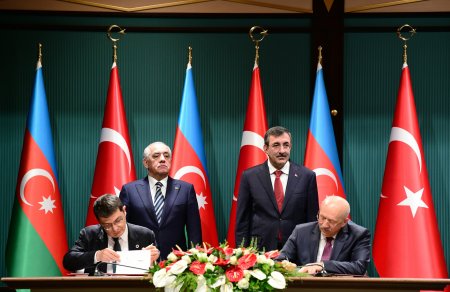 Azərbaycan-Türkiyə sənədləri imzalandı - Fotolar