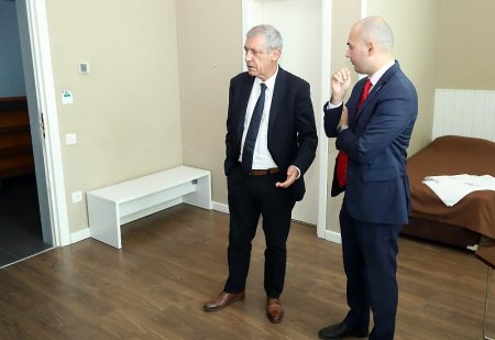 Fernandu Santuş Bakıda idman obyektləri ilə tanış olub